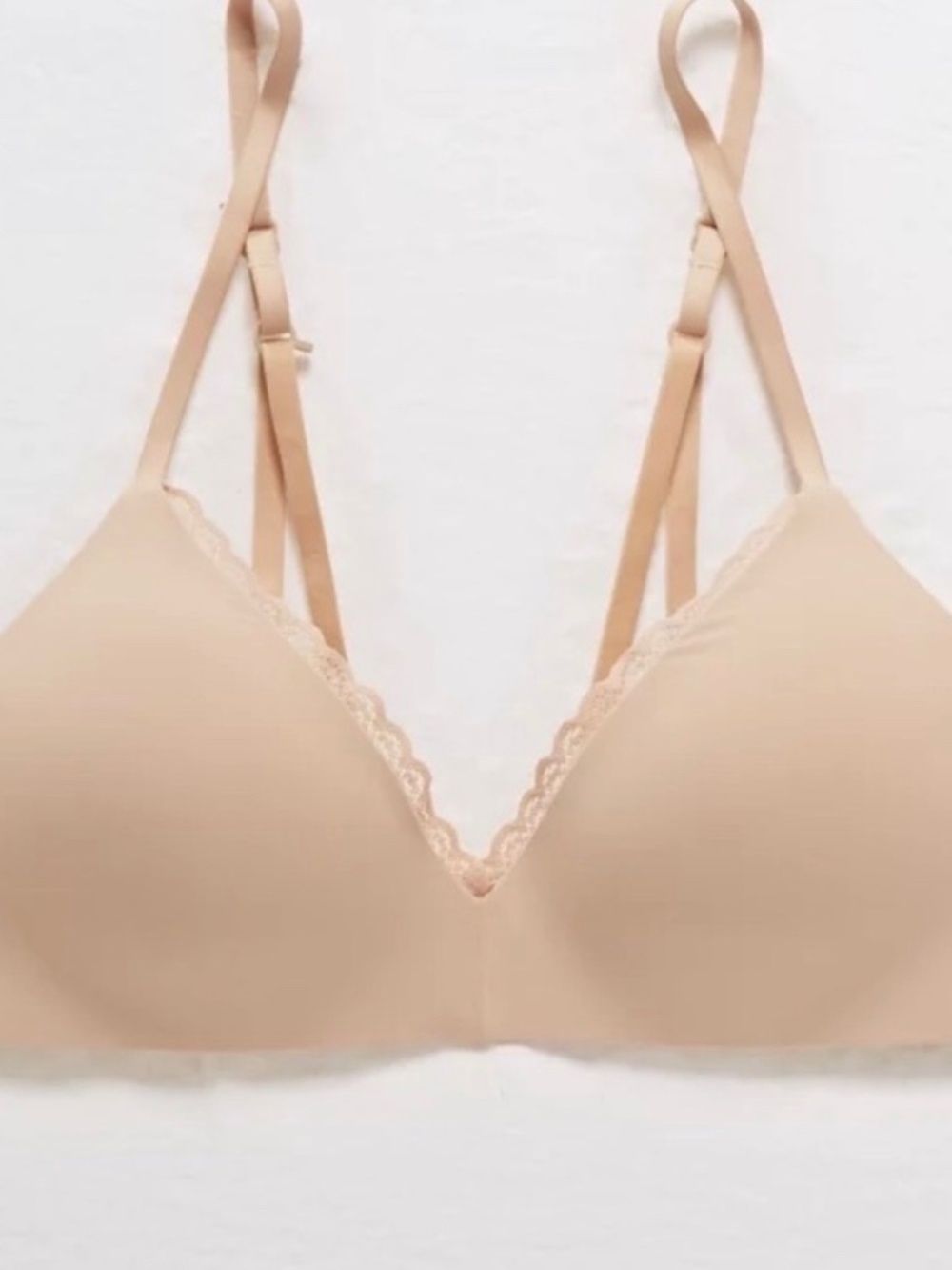 Aerie Women's Real Happy Wireless Bra, Lightly Lined, 40C
